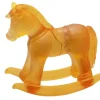 Vessière Cristaux Bestiaire|Animaux Cristal|Cheval à bascule ambre daum