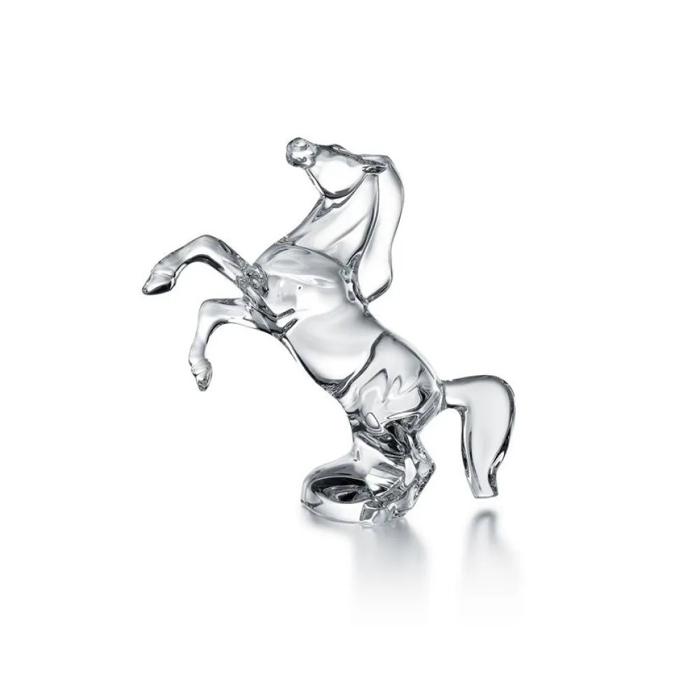 Vessière Cristaux Décoration|Bestiaire|Cheval cabré baccarat