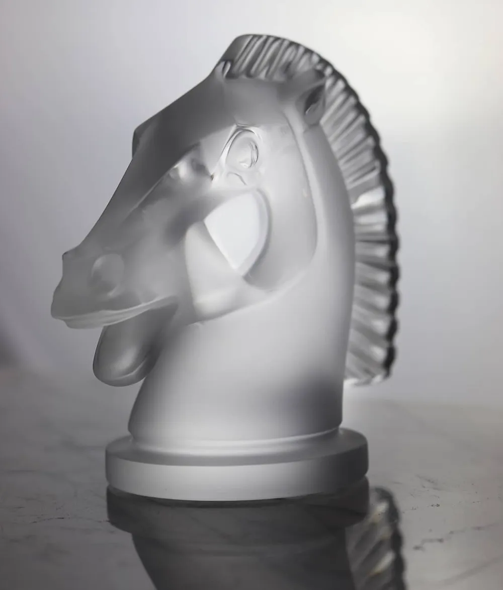 Vessière Cristaux Animaux Cristal|Sculptures Et Figurines|Cheval longchamp lalique
