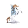 Vessière Cristaux Bestiaire|Animaux Cristal|Cheval verre filé