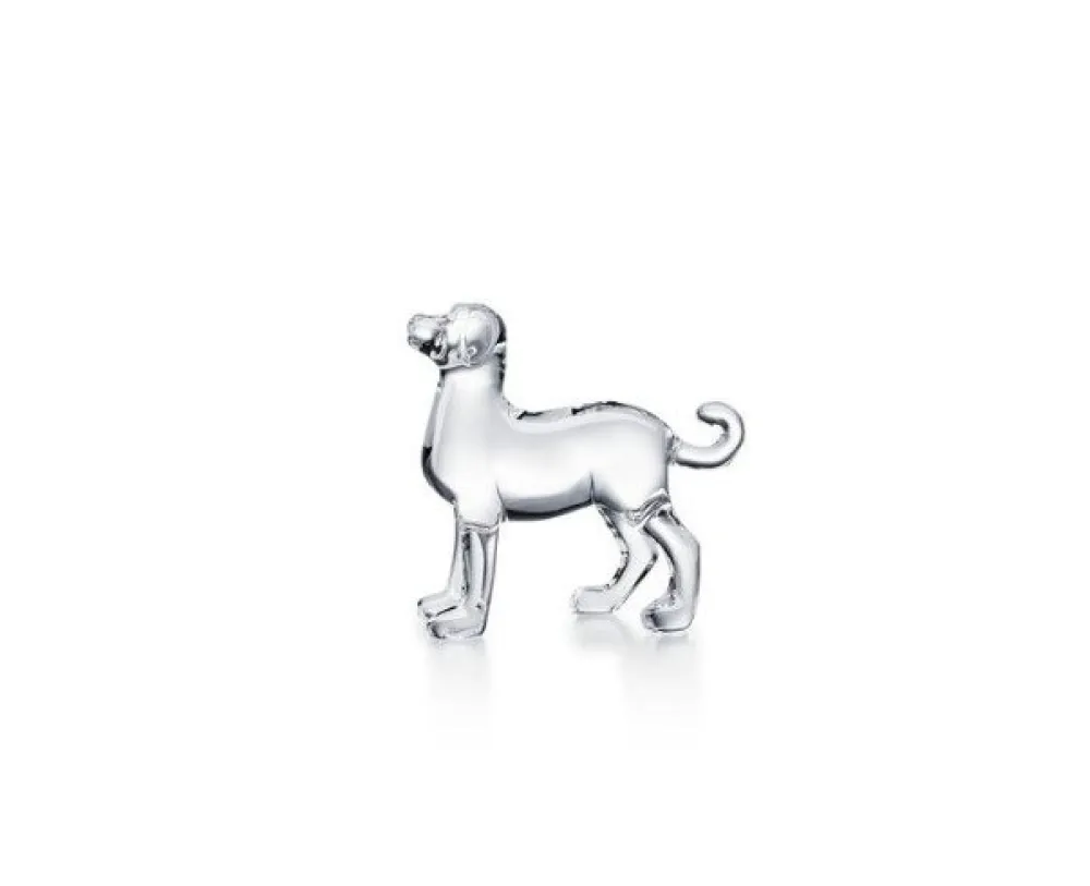 Vessière Cristaux Bestiaire|Animaux Cristal|Chien zodiaque baccarat