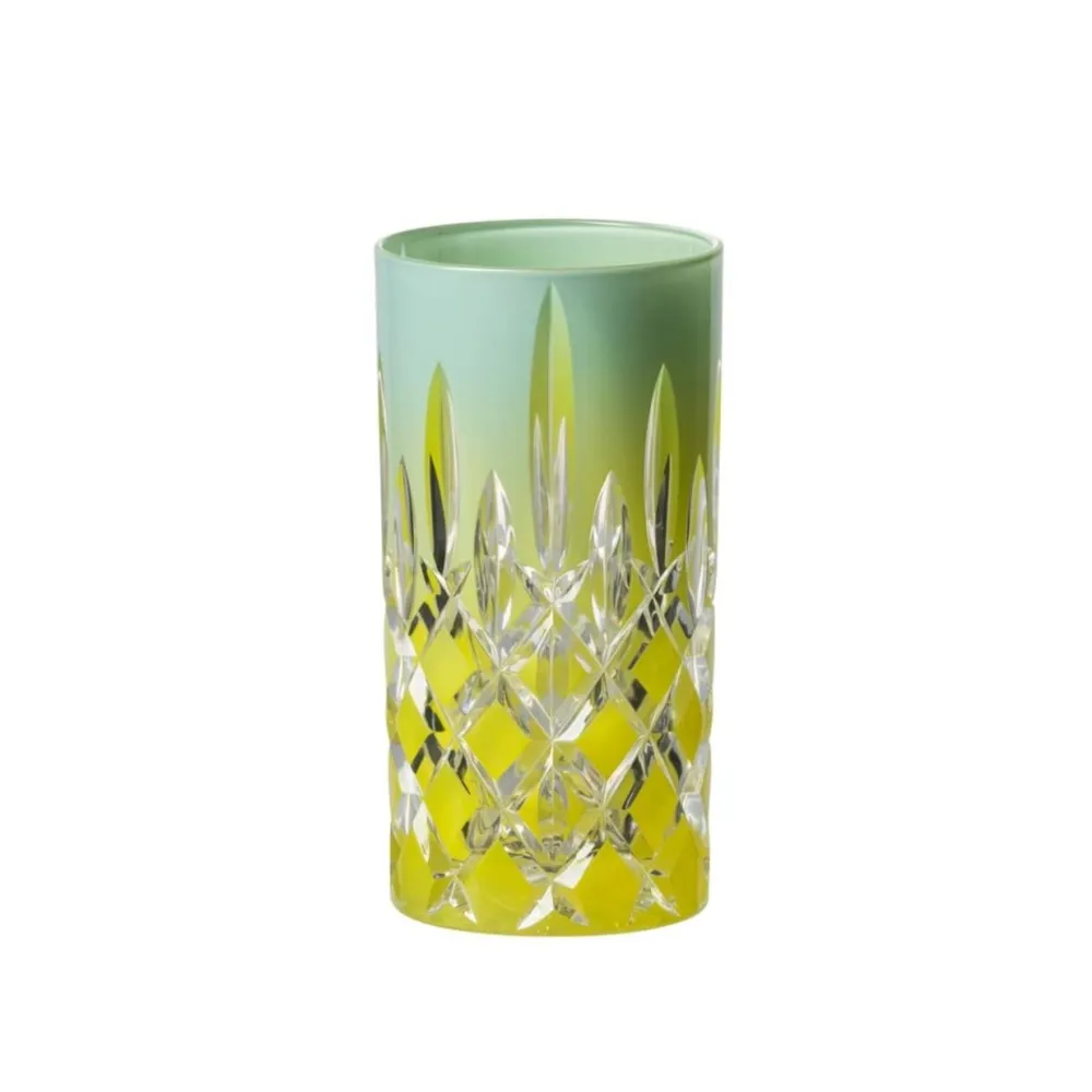Vessière Cristaux Art De La Table|Verre À Whisky|Chope cocktail Laudon turquoise jaune Riedel