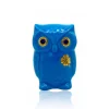 Vessière Cristaux Animaux Cristal|Animaux|Chouette bleu Lucky Émaux de Longwy