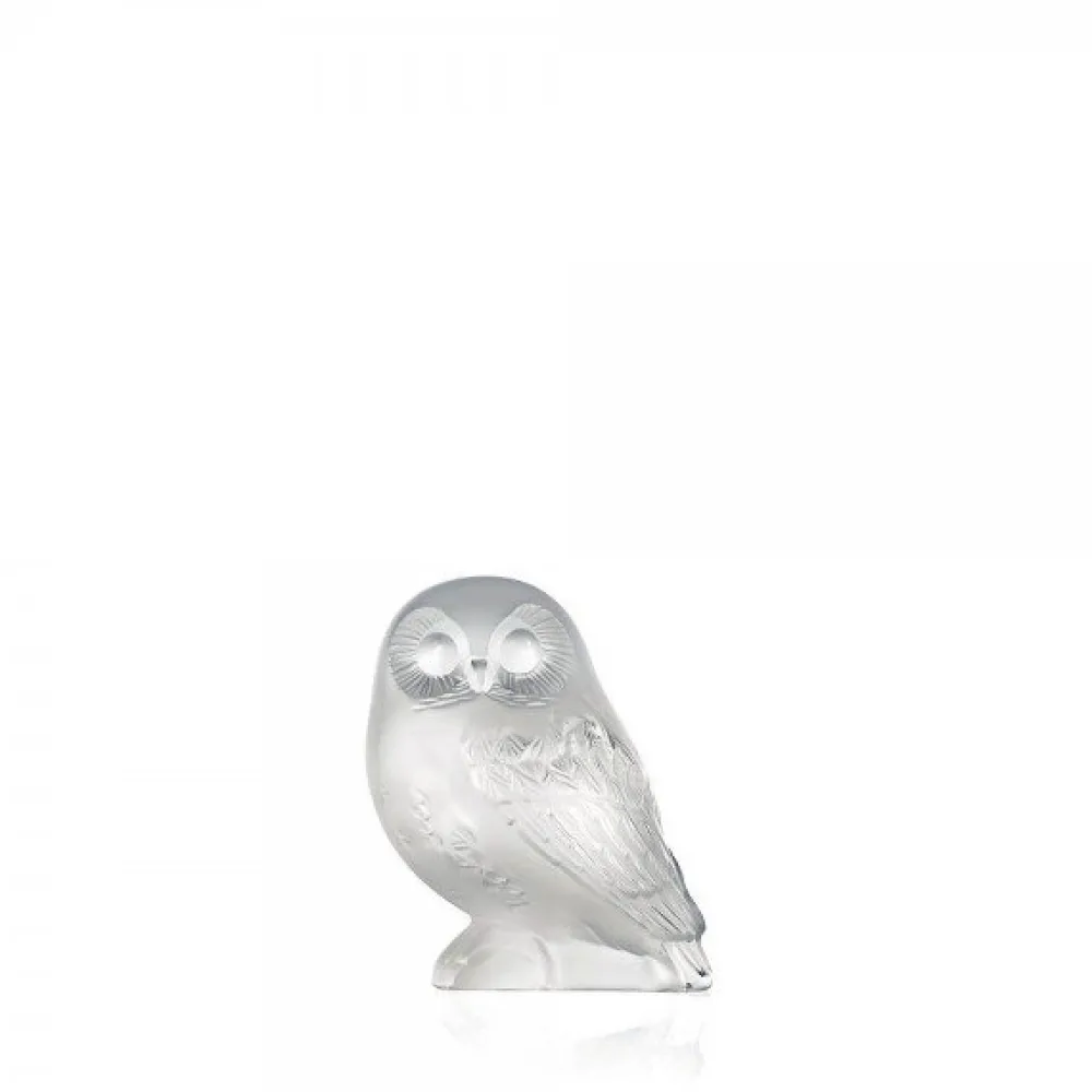 Vessière Cristaux Sculptures Et Figurines|Bestiaire|Chouette frissons lalique