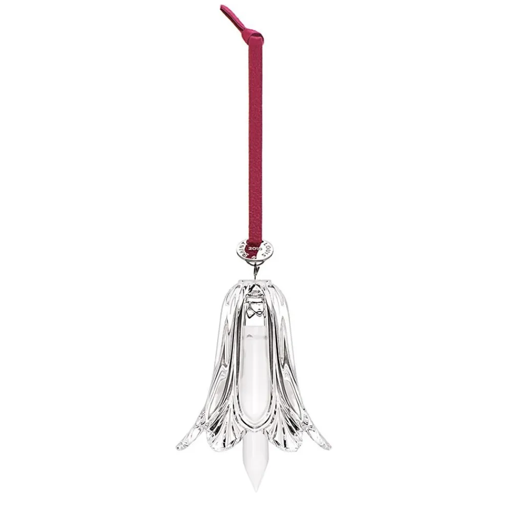 Vessière Cristaux Décoration|Ornements Cristal|Clochette cristal saint-louis millésime 2018