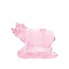 Vessière Cristaux Bestiaire|Animaux Cristal|Cochon rose daum