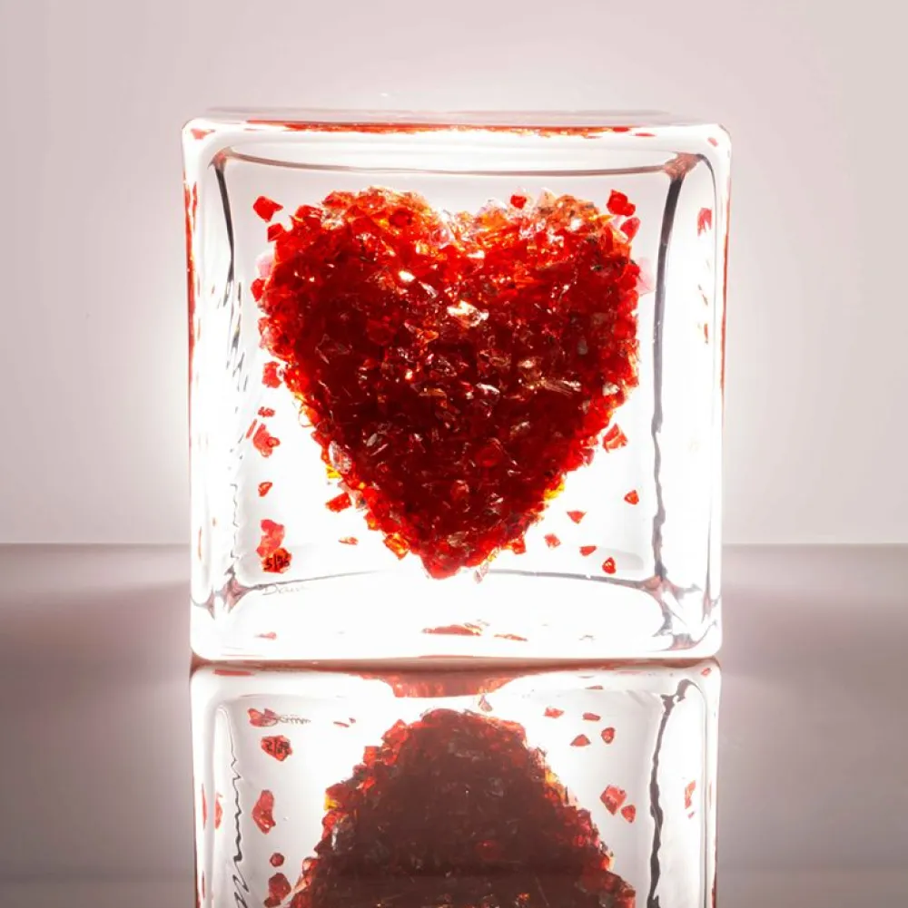 Vessière Cristaux Editions D’Art|Éditions D’Art Cristal|Coeur richard woleck et jean-françois bollié daum