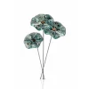 Vessière Cristaux Décoration|Fleurs Cristal|Coffret printemps pm fleurs d’extérieurs X3 bleu