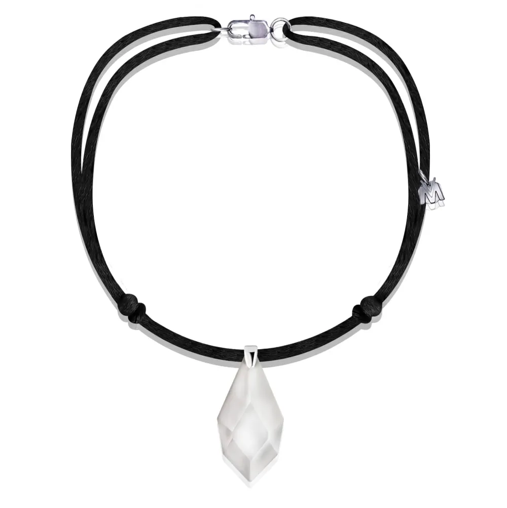 Vessière Cristaux Colliers Cristal|Colliers|Collier cristal pendule Michaël Vessière
