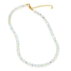 Vessière Cristaux Colliers Cristal|Colliers|Collier fines perles cristal vintage
