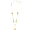 Vessière Cristaux Colliers Cristal|Colliers|Collier ginkgo lalique