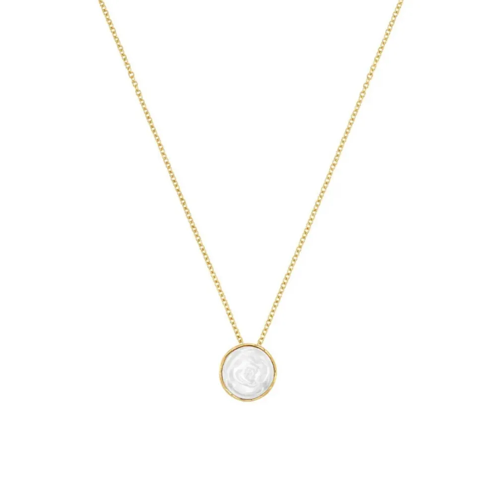 Vessière Cristaux Bijoux|Colliers Cristal|Collier Pivoine Lalique