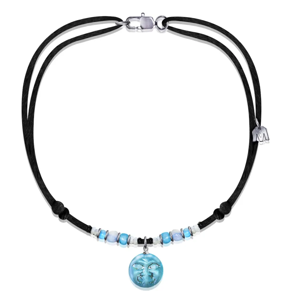 Vessière Cristaux Colliers Cristal|Colliers|Collier talisman Séléné Michaël Vessière