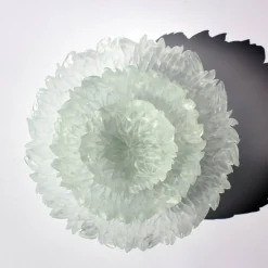 Vessière Cristaux Coupes, Coupelles Et Photophores|Coupelles Cristal|Coupe en verre par Aline Thibault (vert d’eau)