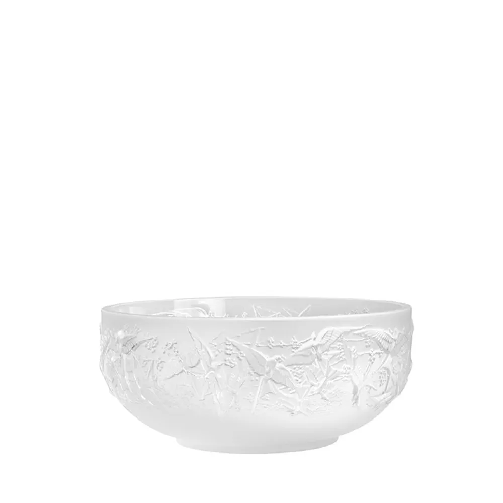 Vessière Cristaux Coupes, Coupelles Et Photophores|Coupes Cristal|Coupe hirondelles lalique