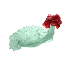 Vessière Cristaux Coupes Cristal|Coupe magnum hibiscus daum