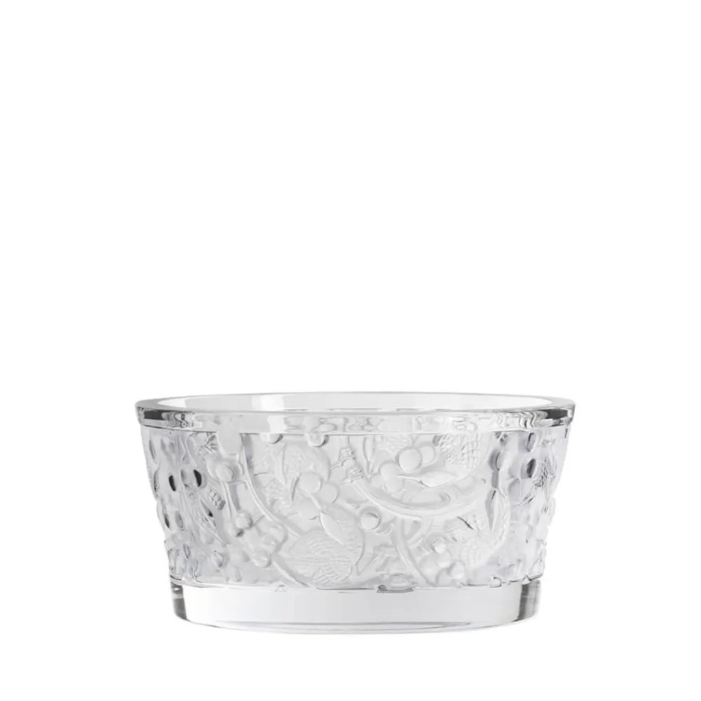 Vessière Cristaux Coupes, Coupelles Et Photophores|Coupes Cristal|Coupe merles et raisins lalique