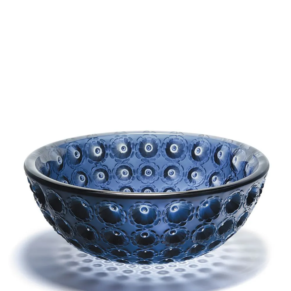 Vessière Cristaux Coupes, Coupelles Et Photophores|Coupes Cristal|Coupe némour cristal bleu lalique