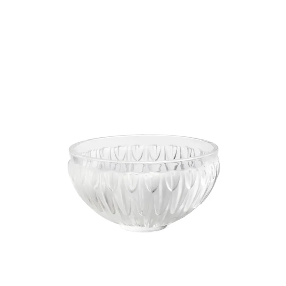 Vessière Cristaux Coupes, Coupelles Et Photophores|Coupes Cristal|Coupe plumes Lalique