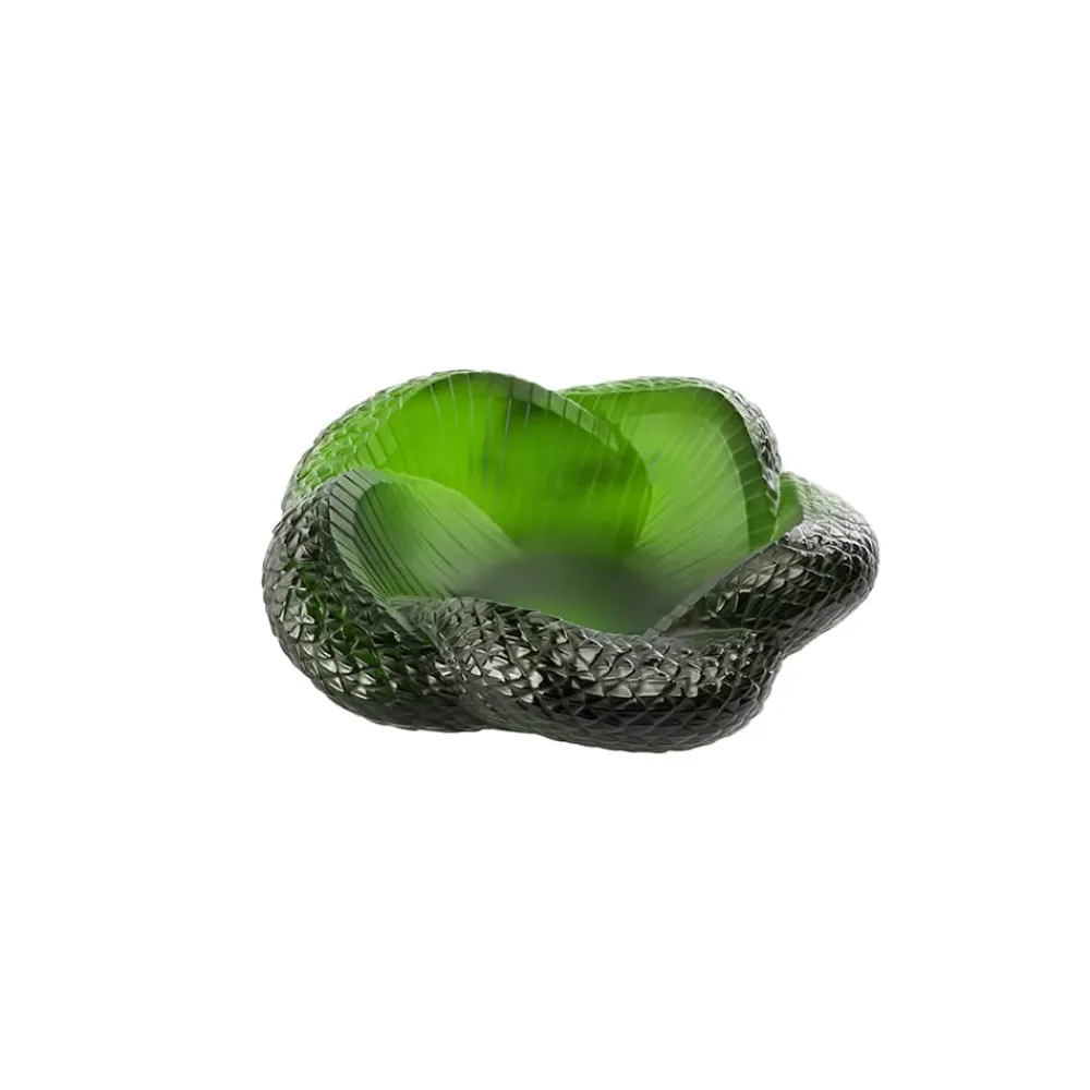 Vessière Cristaux Coupes, Coupelles Et Photophores|Coupes Cristal|Coupe serpent Lalique