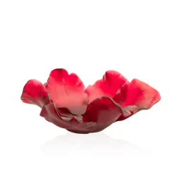 Vessière Cristaux Coupes Cristal|Coupe tulipe rouge daum