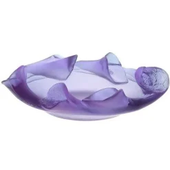 Vessière Cristaux Coupes Cristal|Coupelle arum ultraviolet daum