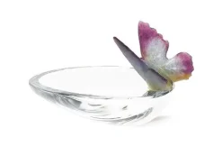 Vessière Cristaux Bestiaire|Coupelles Cristal|Coupelle papillon daum
