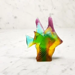 Vessière Cristaux Animaux Cristal|Bestiaire|Couple de poissons daum