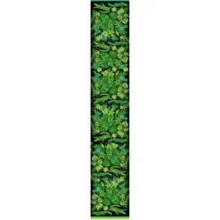 Vessière Cristaux Bijoux|Foulards Lalique|Echarpe Lalique By Ginny Litscher Dessin Jungle Vert Néon