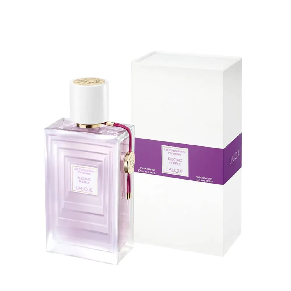 Vessière Cristaux Flacons De Parfum|Parfums Lalique Femme|Electric purple eau de parfum Lalique