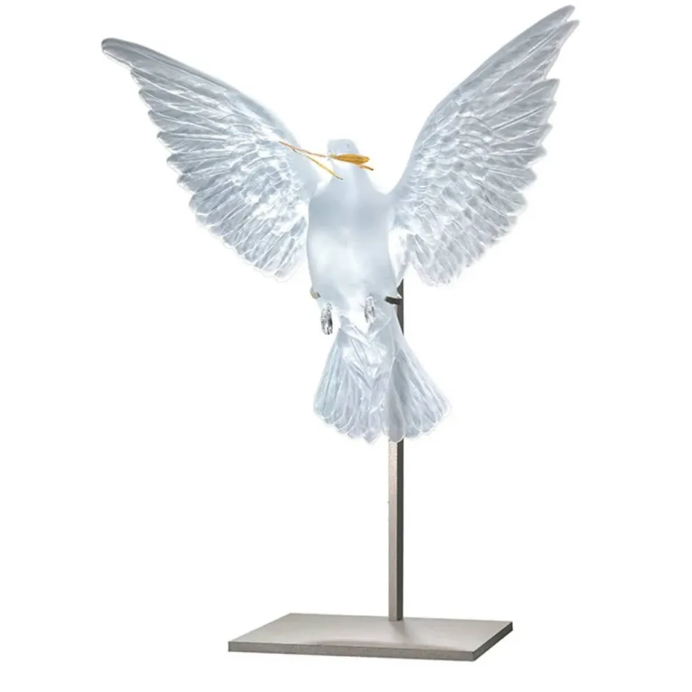 Vessière Cristaux Sculptures Et Figurines|Sculptures Cristal|Eternal Truth Damien Hirst & Lalique 2017 cire perdue