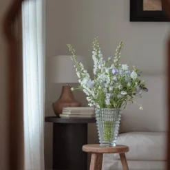Vessière Cristaux Vases|Vases|Eye vase ovale clair baccarat
