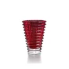 Vessière Cristaux Vases Cristal Couleur|Vases|Eye vase ovale rouge baccarat