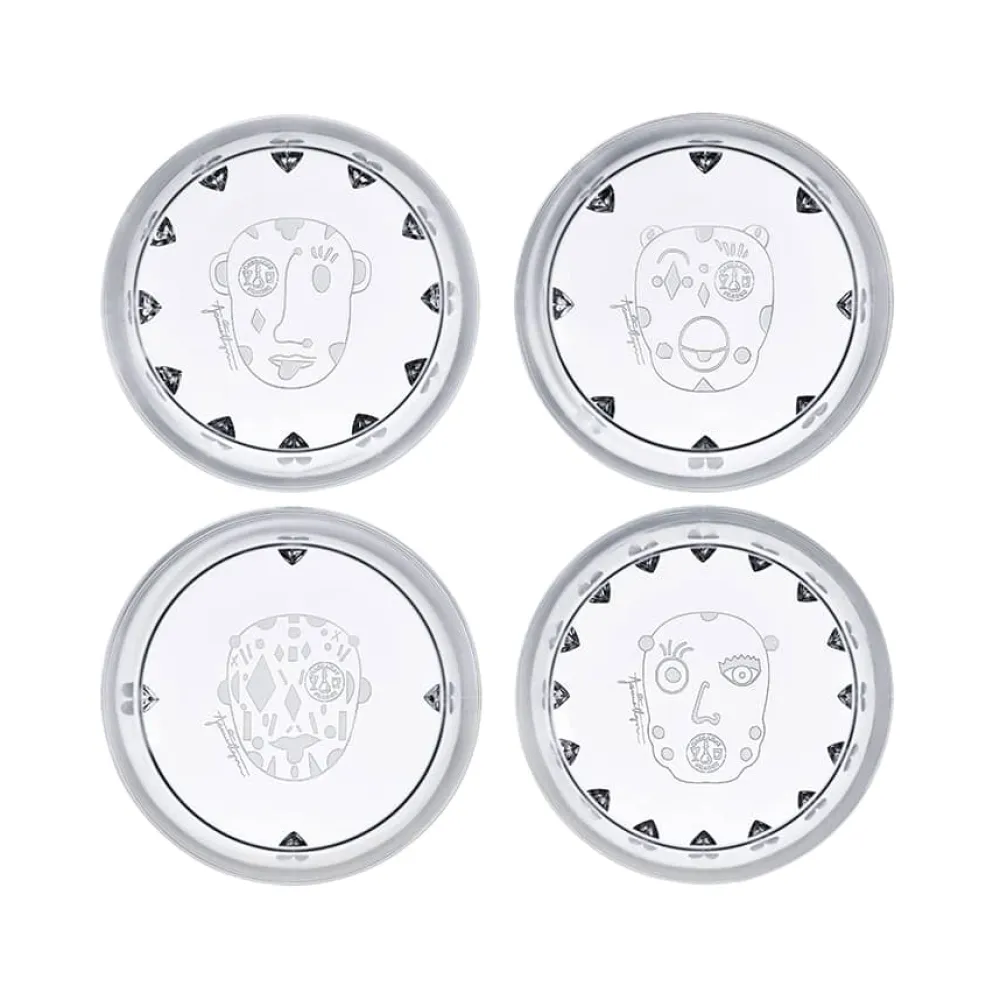 Vessière Cristaux Coffrets Verres Cristal|Verre Cristal|Faunacrystopolis gobelet x4 baccarat