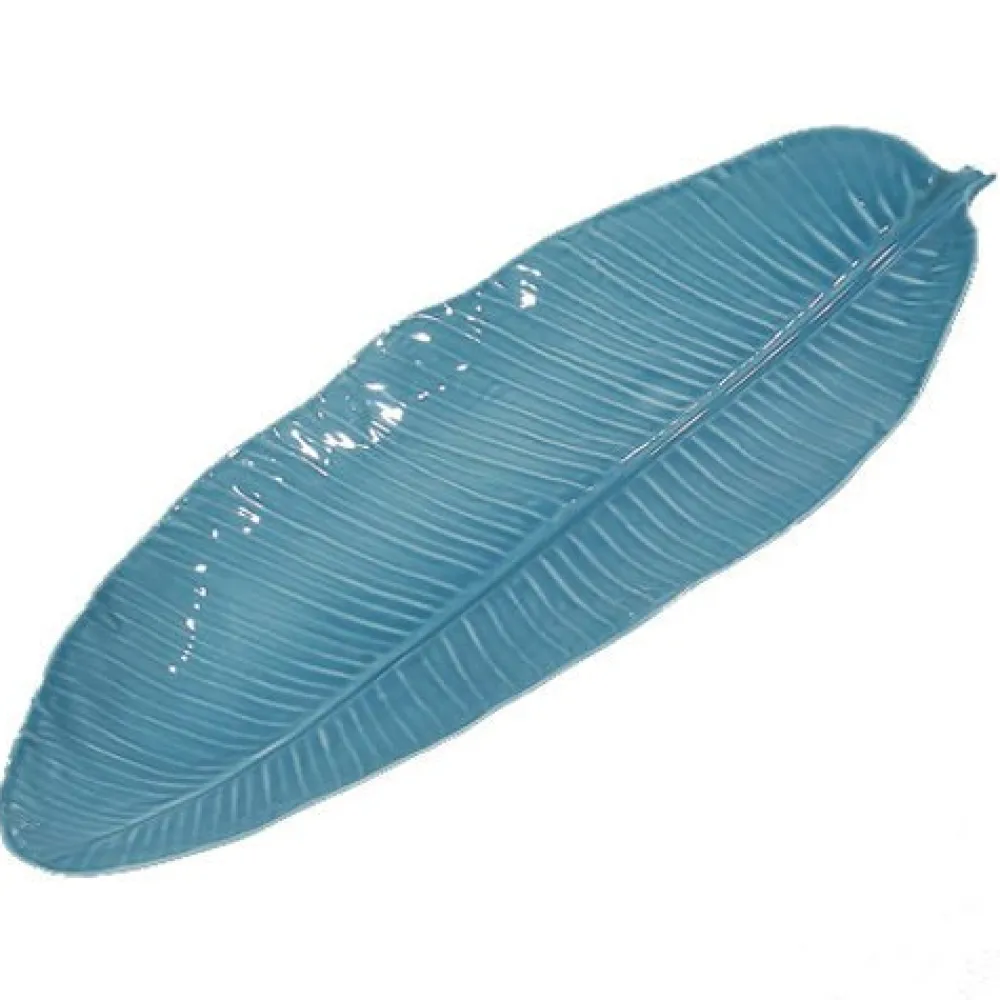 Vessière Cristaux Lunéville|Feuille banana menthe