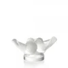 Vessière Cristaux Sculptures Et Figurines|Bestiaire|Figurine 2 colombes G.M lalique