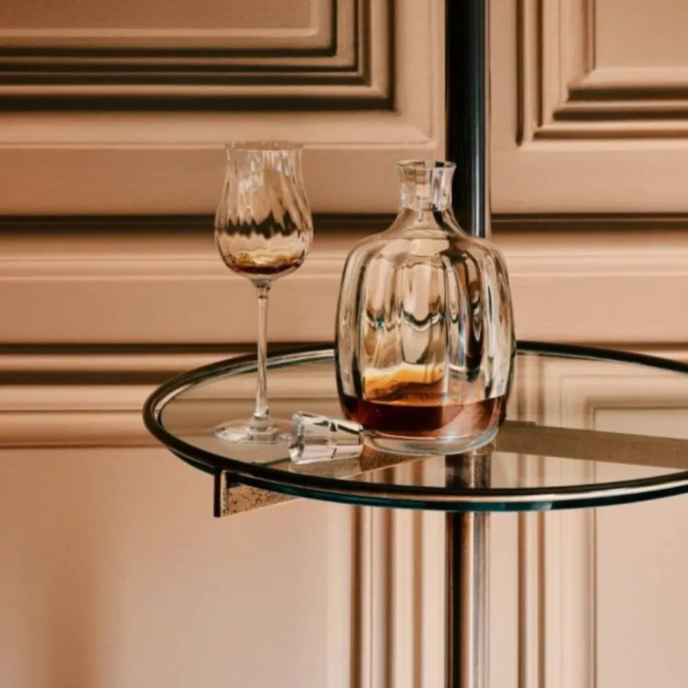 Vessière Cristaux Art De La Table|Carafes Cristal Daum Baccarat Lalique|Flacon à spiritueux Twist Saint-Louis
