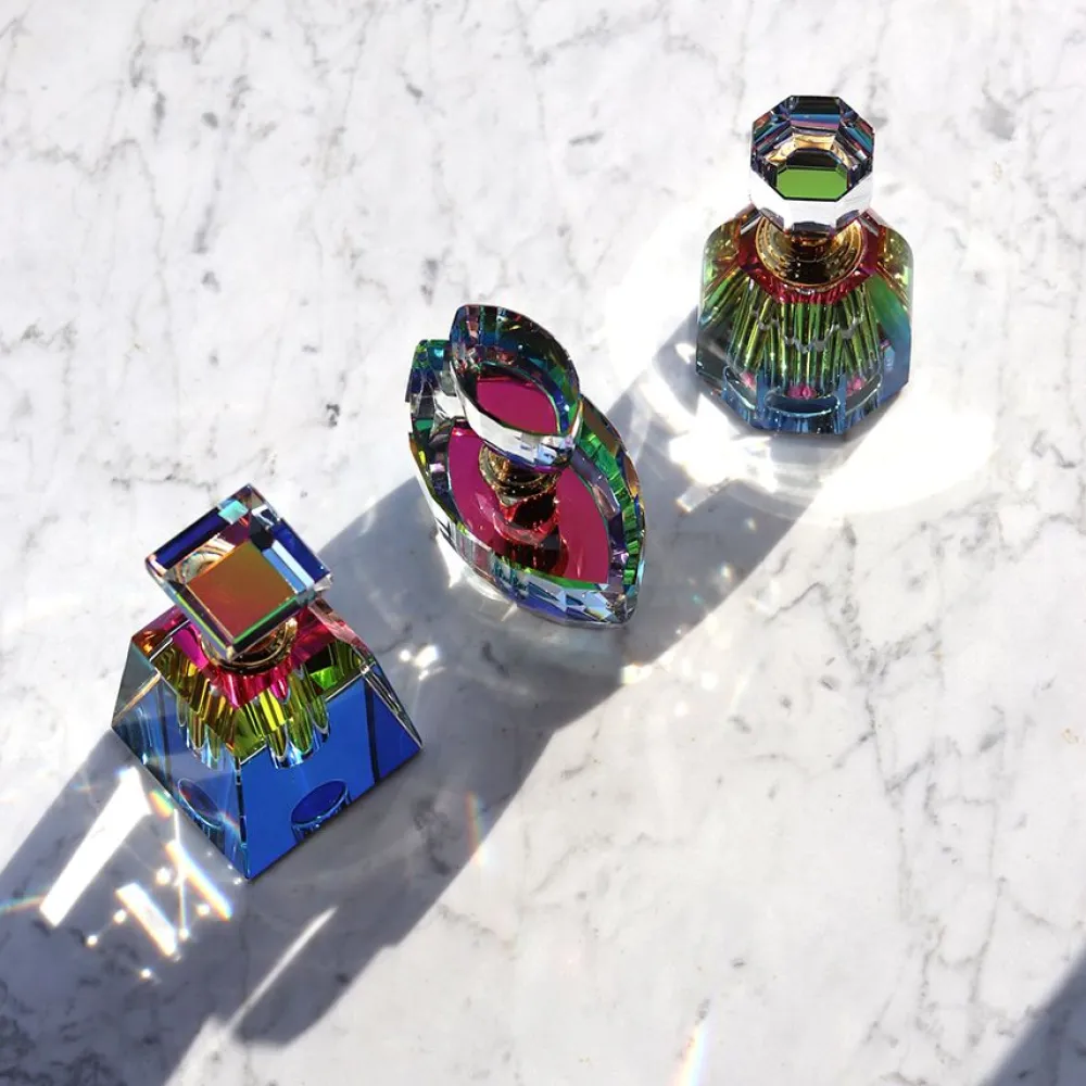 Vessière Cristaux Flacon De Parfum|Flacon parfum cristal D