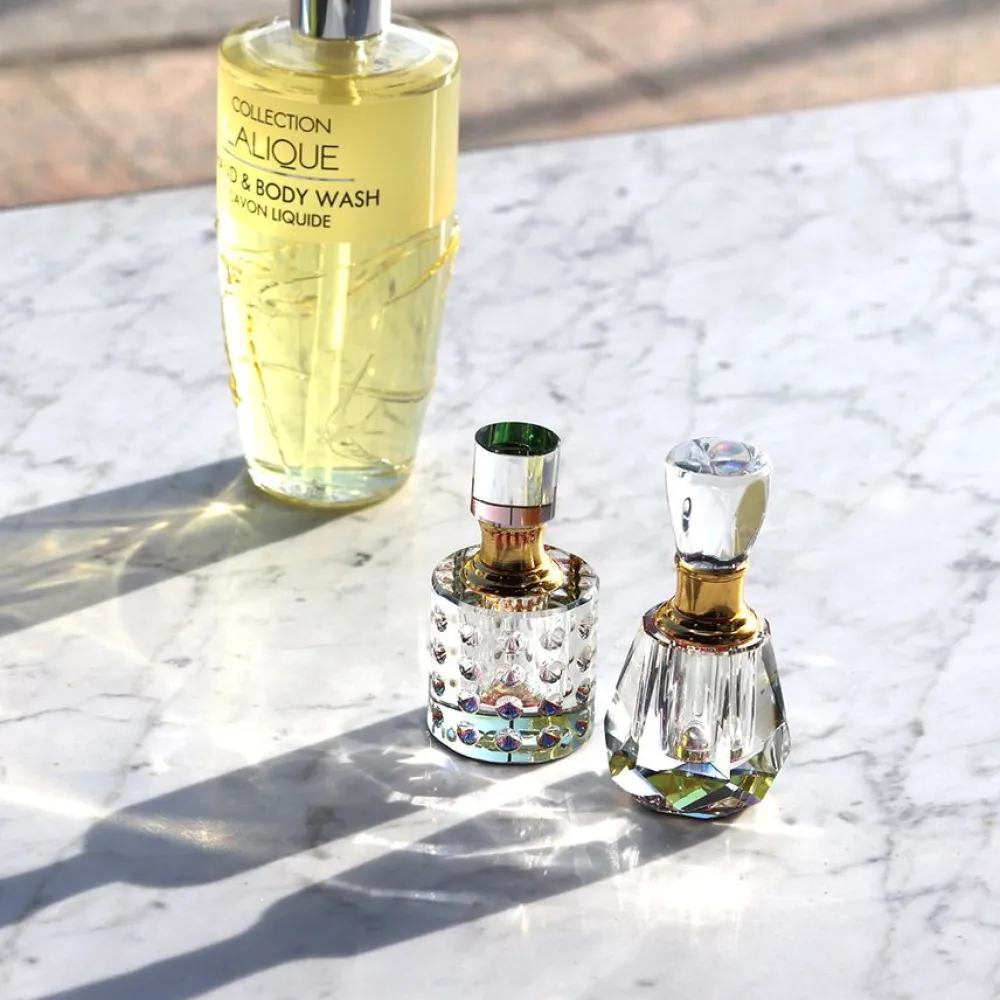Vessière Cristaux Flacon De Parfum|Flacon parfum cristal N°6