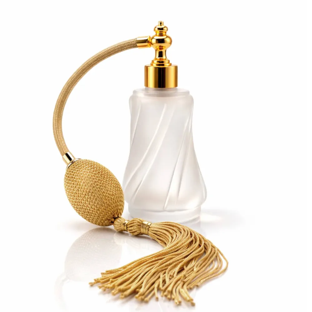Vessière Cristaux Flacon De Parfum|Flacon parfum satin or verre