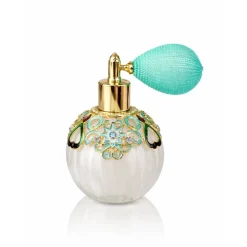 Vessière Cristaux Flacon De Parfum|Flacon parfum vaporisateur Rani poire turquoise