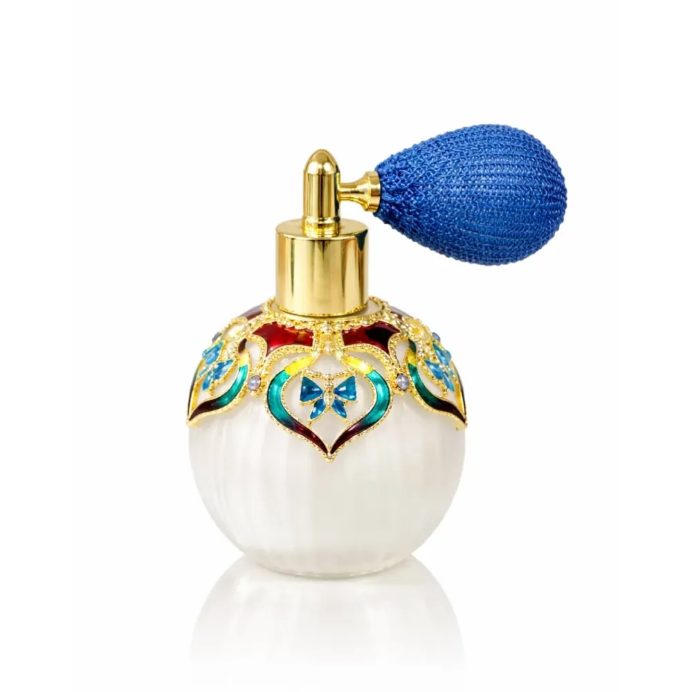 Vessière Cristaux Flacon De Parfum|Flacon parfum vaporisateur Rani poire bleu