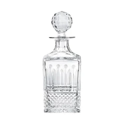 Vessière Cristaux Art De La Table|Carafes Cristal Daum Baccarat Lalique|Flacon whisky carré tommy Saint-Louis