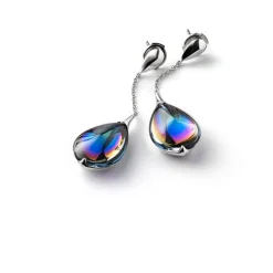 Vessière Cristaux Boucles D’Oreilles Cristal|Boucles D’Oreilles|Fleurs de psydélic boucles d’oreilles baccarat