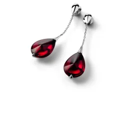 Vessière Cristaux Boucles D’Oreilles Cristal|Boucles D’Oreilles|Fleurs de psydélic boucles d’oreilles baccarat