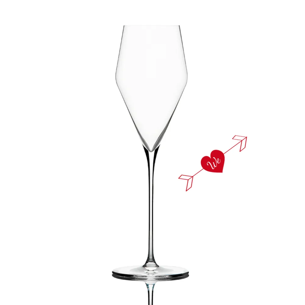 Vessière Cristaux Flûte Champagne|Verre En Cristal Uni|Flûte à champagne dégustation zalto