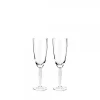 Vessière Cristaux Verre À Pied|Coffrets Verres Cristal|Flûte à champagne louvre x1 lalique