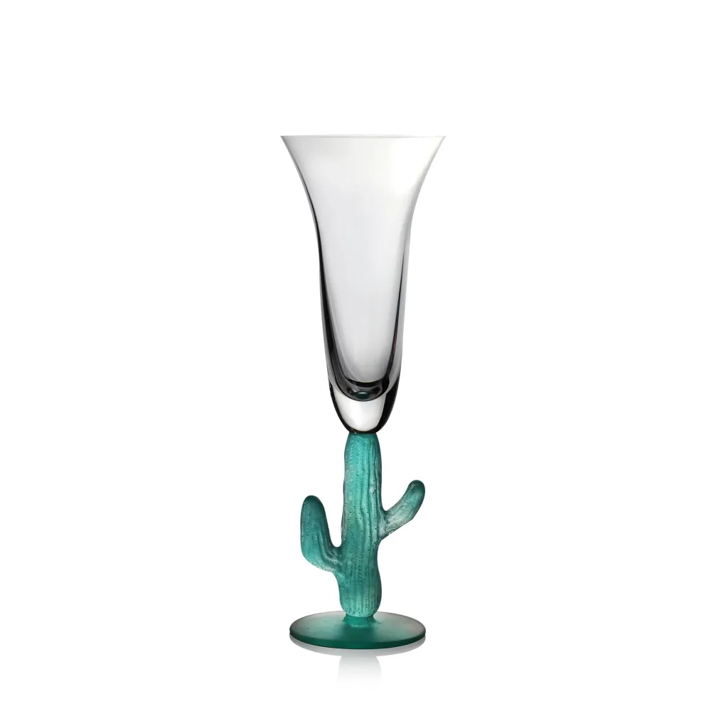 Vessière Cristaux Vases|Flûte Champagne|Flûte cactus par hilton mcconnico Daum