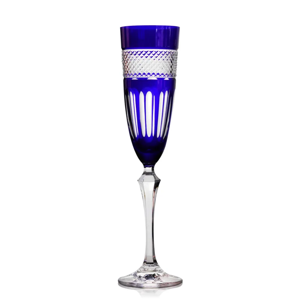 Vessière Cristaux Coffrets Verres Cristal|Verre Cristal Couleur|Flûte cristal couleur mireille