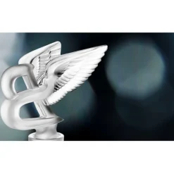 Vessière Cristaux Éditions D’Art Cristal|Sulfures, Presse-Papiers Cristal|Flying b, lalique for bentley